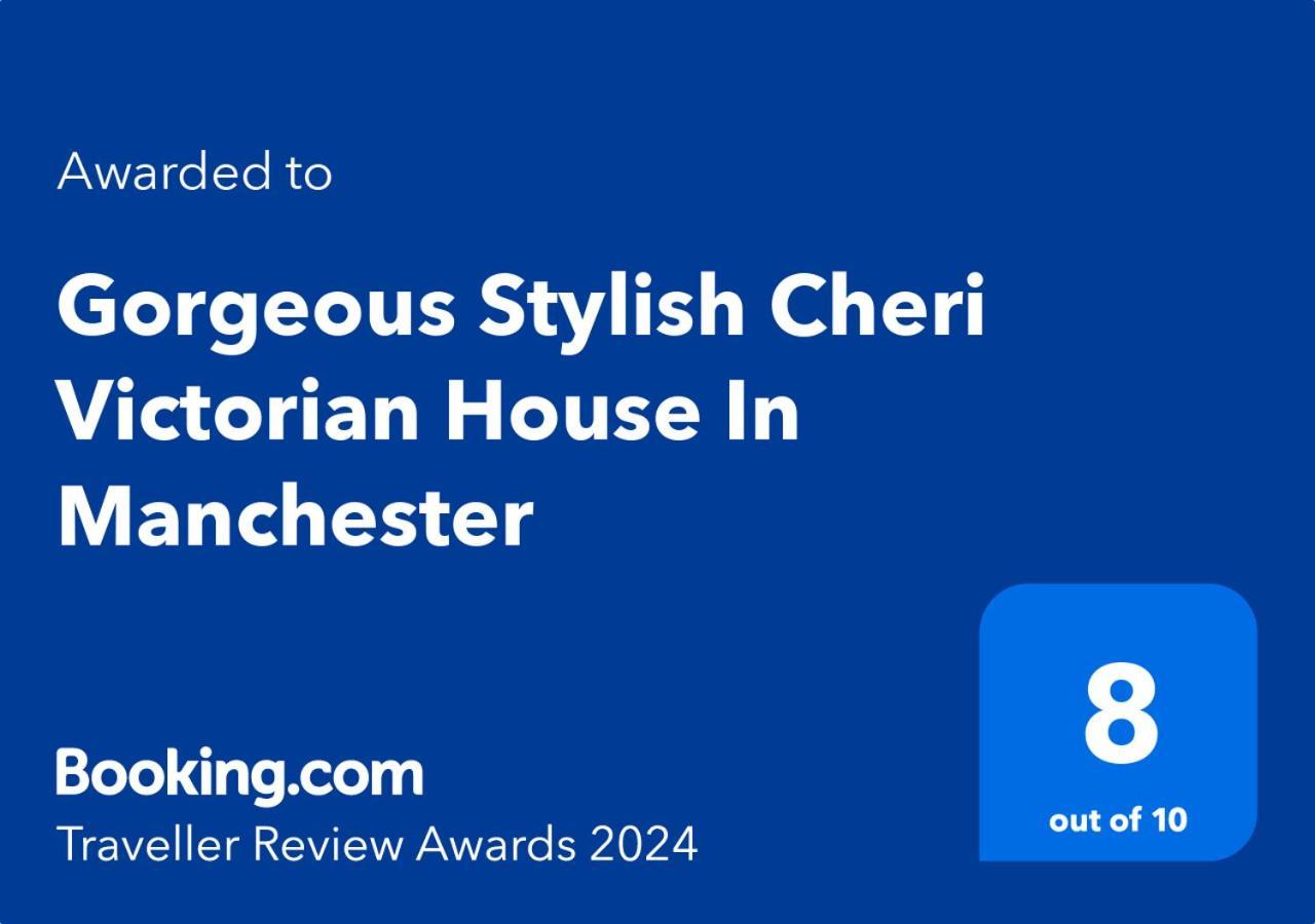 Gorgeous Stylish Cheri Victorian House In Manchester Exterior foto
